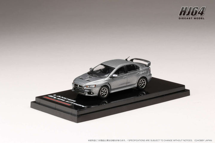 Hobby Japan 1:64 MITSUBISHI LANCER EVOLUTION Ⅹ FINAL EDITION WITH ENGINE DISPLAY MODEL (5 Colors) HJ642053