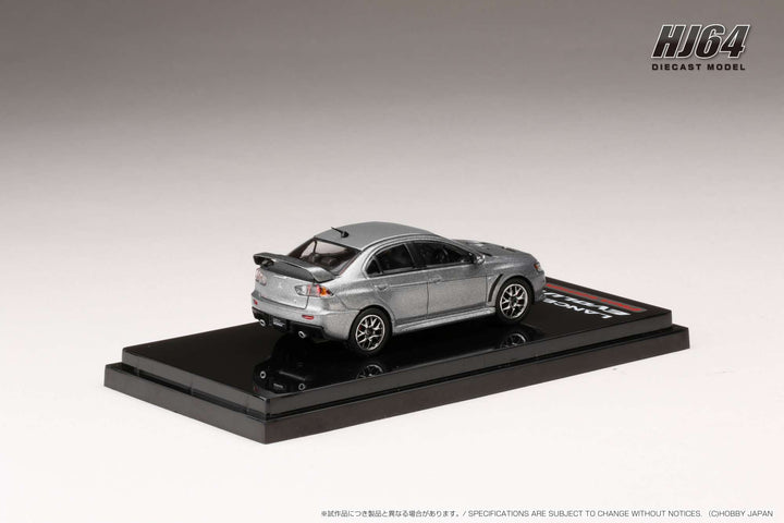 Hobby Japan 1:64 MITSUBISHI LANCER EVOLUTION Ⅹ FINAL EDITION WITH ENGINE DISPLAY MODEL (5 Colors) HJ642053