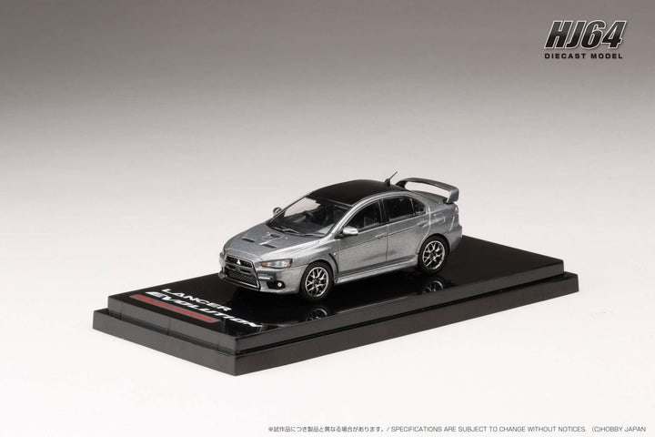 Hobby Japan 1:64 MITSUBISHI LANCER EVOLUTION Ⅹ FINAL EDITION WITH ENGINE DISPLAY MODEL (4 Colors)