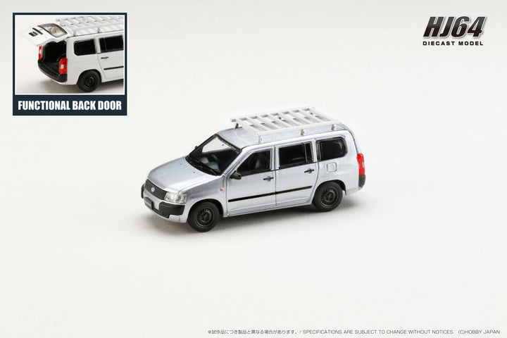 Hobby Japan 1:64 Toyota PROBOX Customized Ver. With Roof Carrier (4 Colors)