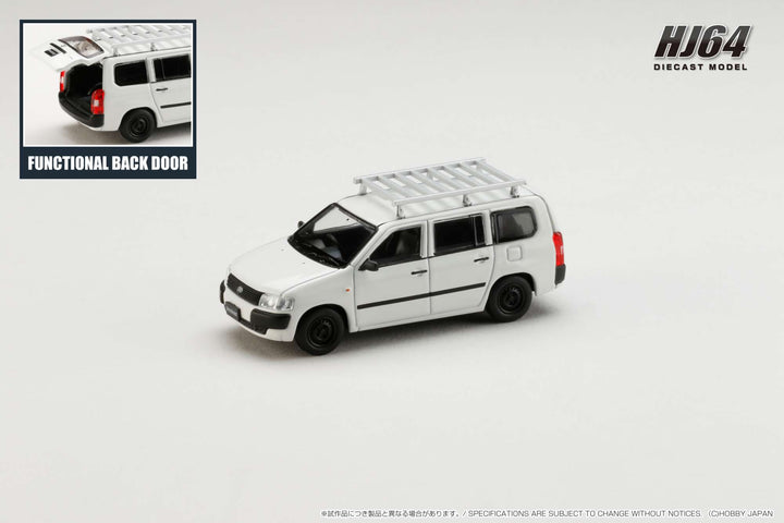 Hobby Japan 1:64 Toyota PROBOX Customized Ver. With Roof Carrier (4 Colors)