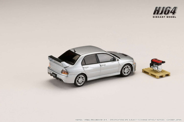 Hobby Japan 1:64 MITSUBISHI LANCER EVOLUTION 9 GSR with Engine Display Model (5 Colors)