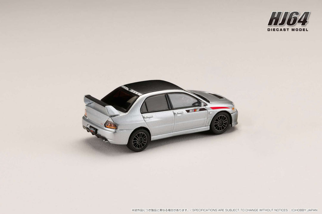 Hobby Japan 1:64 MITSUBISHI LANCER EVOLUTION 9 MR GSR JDM- SILVER METALLIC
