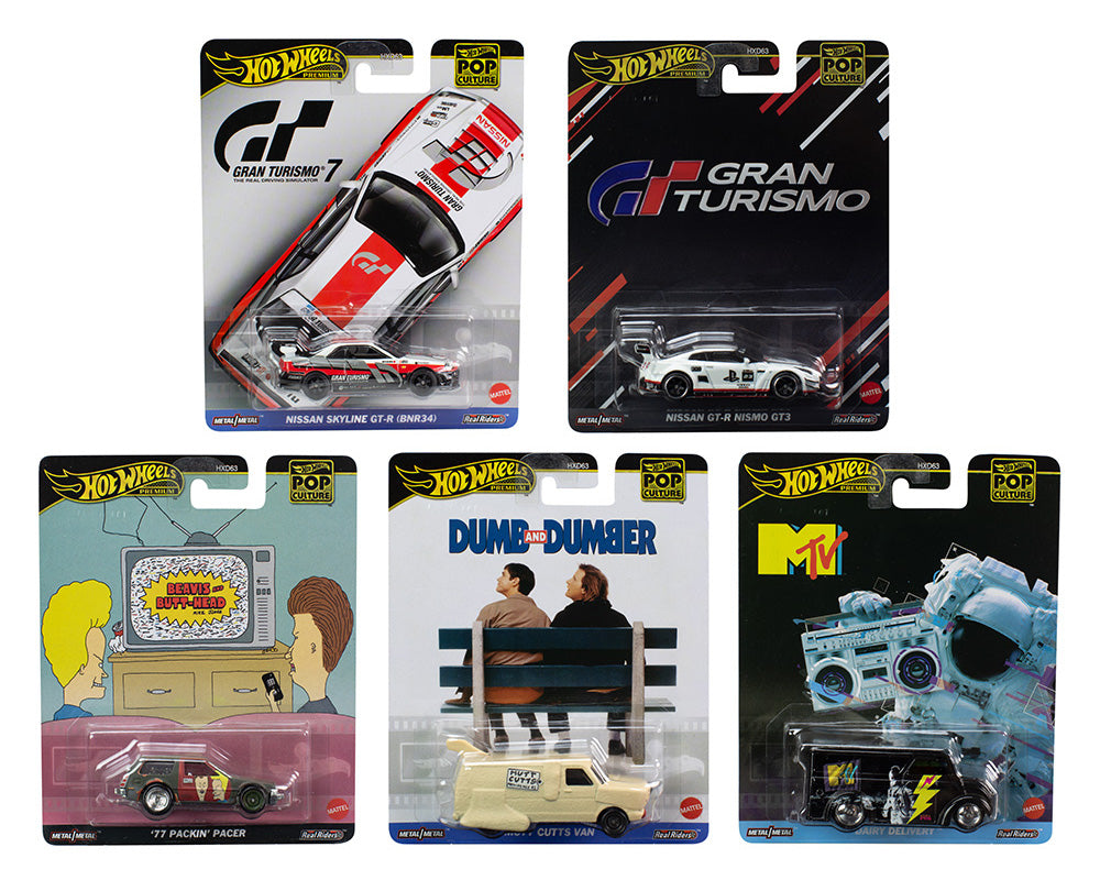 Hot Wheels 1:64 Pop Culture C Case 2024 Assortment SET