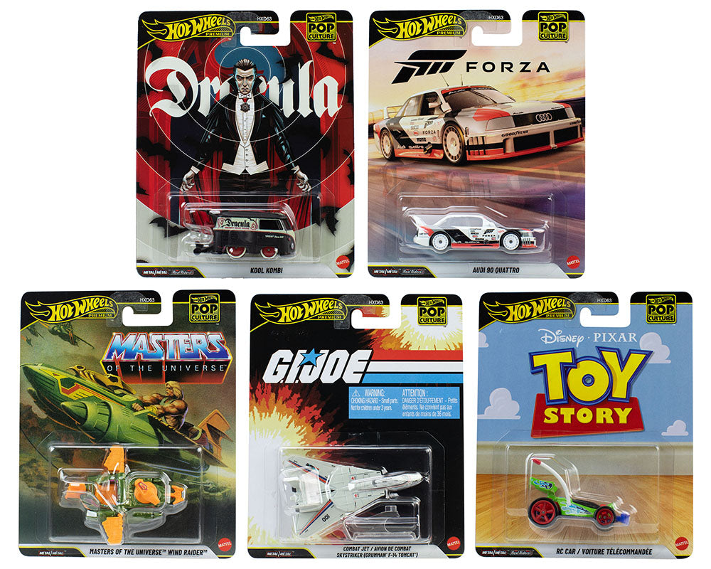 Hot Wheels ミニカー セット 9台 Hot Wheels 1:64 Pop Culture R Case 2026 Assortment HXD63-956R