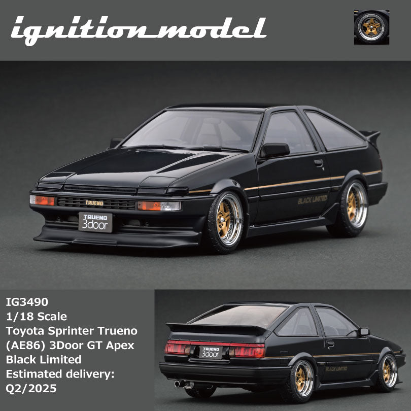 Preorder] Ignition Model 1:18 Toyota Sprinter Trueno (AE86) 3Door GT –  Horizon Diecast