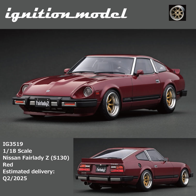 Preorder] Ignition Model 1:18 Nissan Fairlady Z (S130) Red