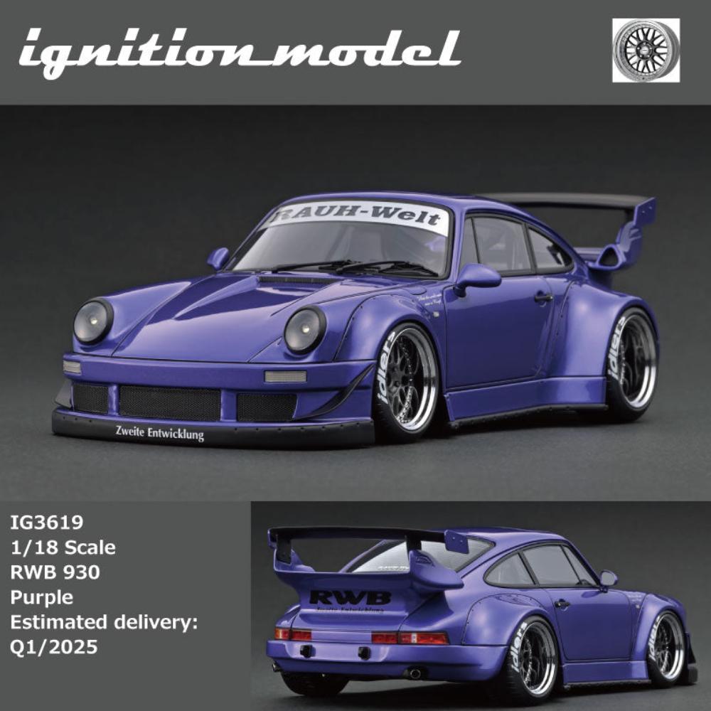 Ignition Model 1:18 Porsche RWB - Purple IG3619