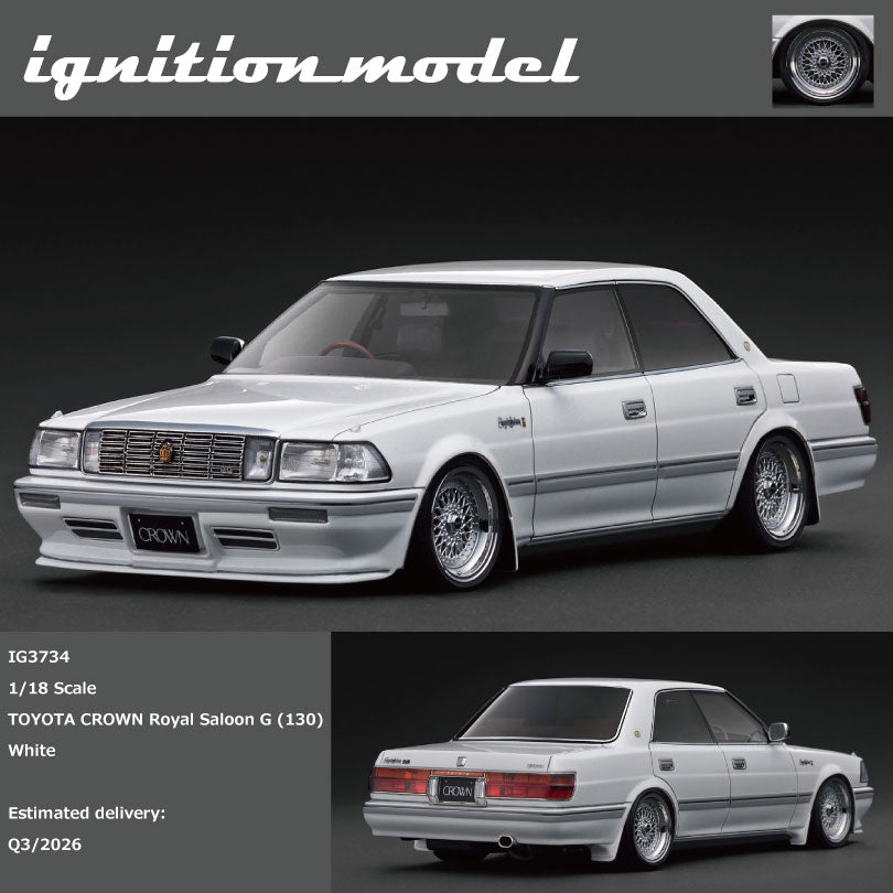 Preorder] Ignition Model 1:18 TOYOTA CROWN Royal Saloon G (130