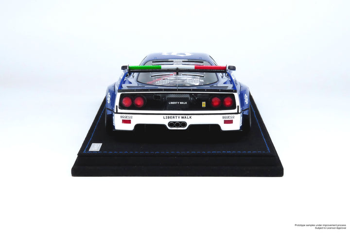 INNO18 1:18 LBWK F40 Blue Tokyo Auto Salon 2024