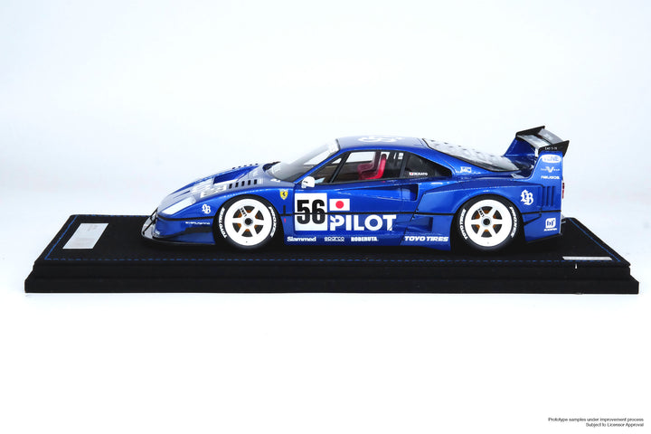 INNO18 1:18 LBWK F40 Blue Tokyo Auto Salon 2024