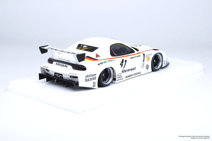 Inno18 1:18 Mazda RX7 (FD3S) LB-SUPER SILHOUETTE WHITE IN18-LBWKRX7-02