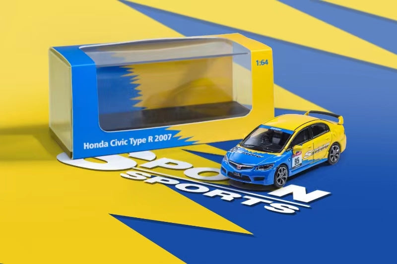 DCT 1:64 Honda Civic Type-R FD2 - Spoon #95 – Horizon Diecast