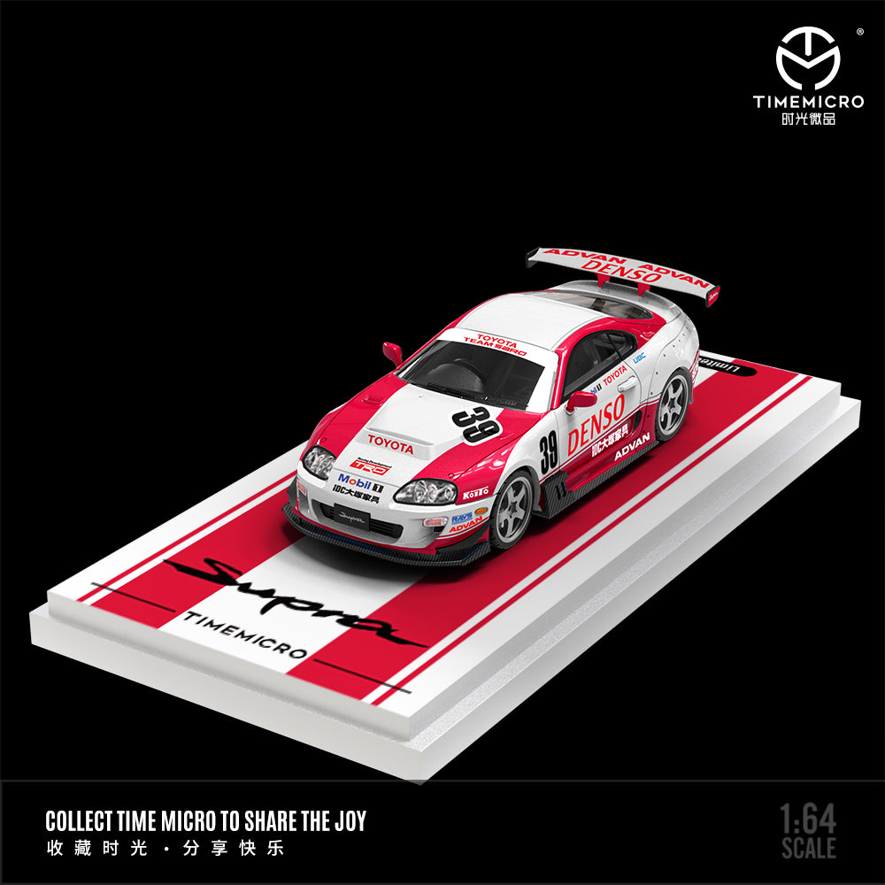 Time Micro 1:64 Toyota Supra A80Z Red/ White – Horizon Diecast