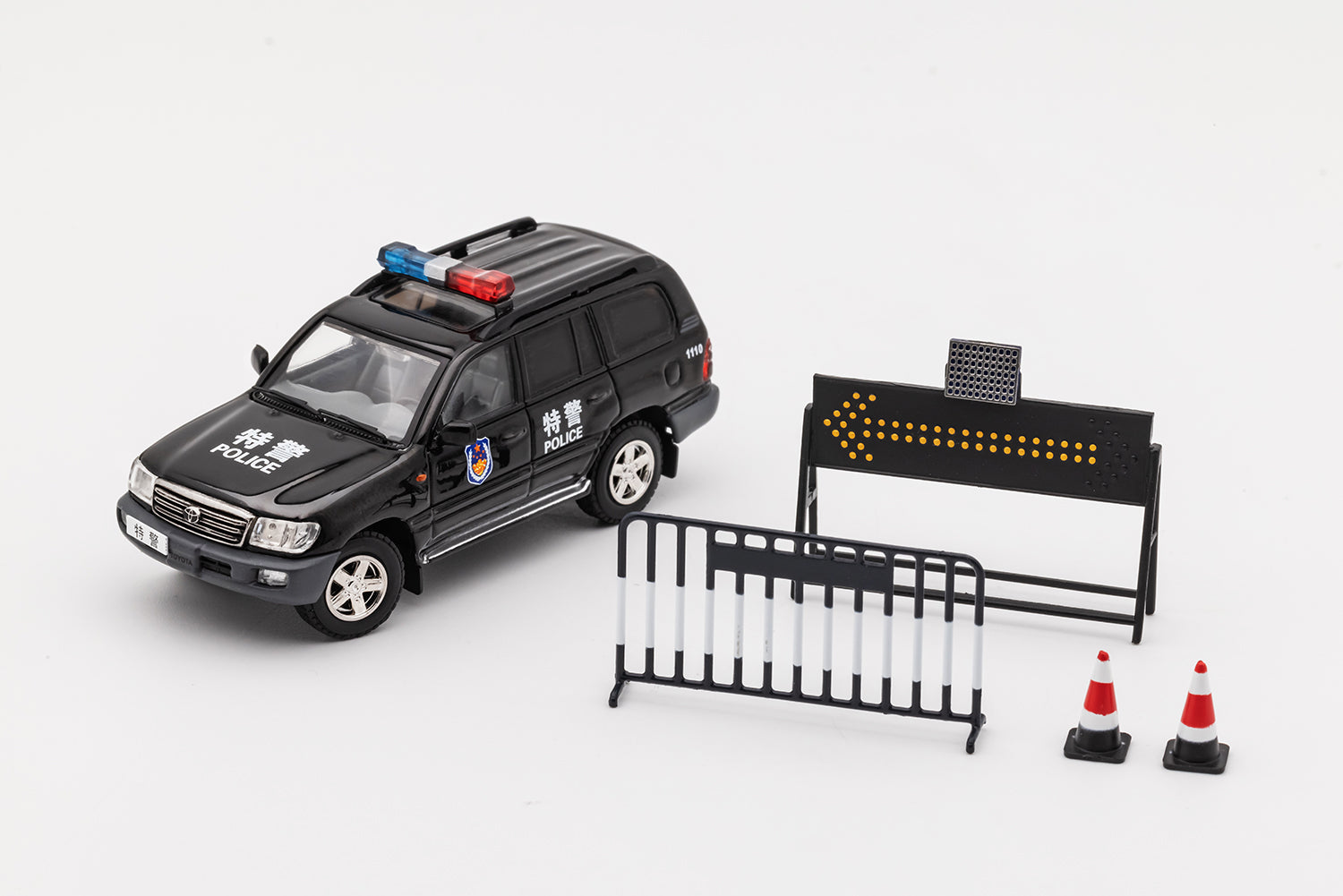 GCD 1:64 Toyota Land Cruiser 100- POLICE VERSION – Horizon