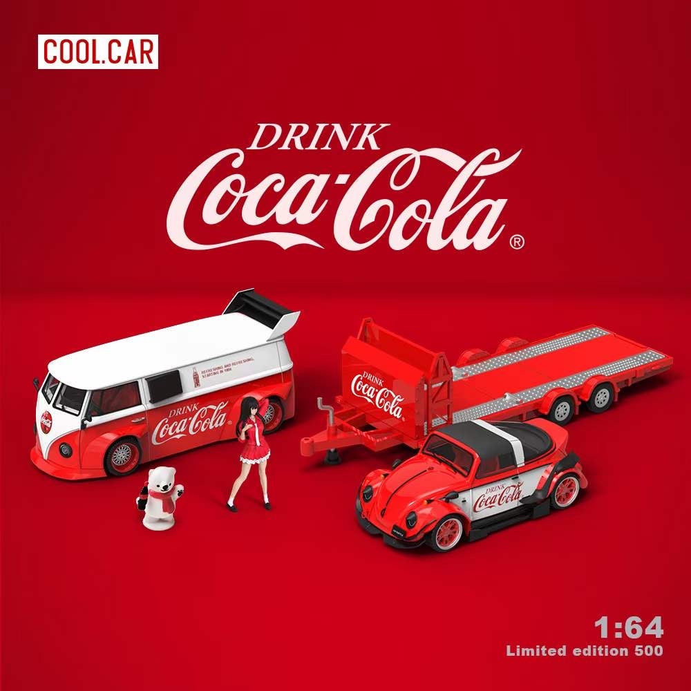1/64 フォルクスワーゲン VW コカコーラ コカ・コーラ】フォルクスワーゲン ビートル ミニカー | 株式