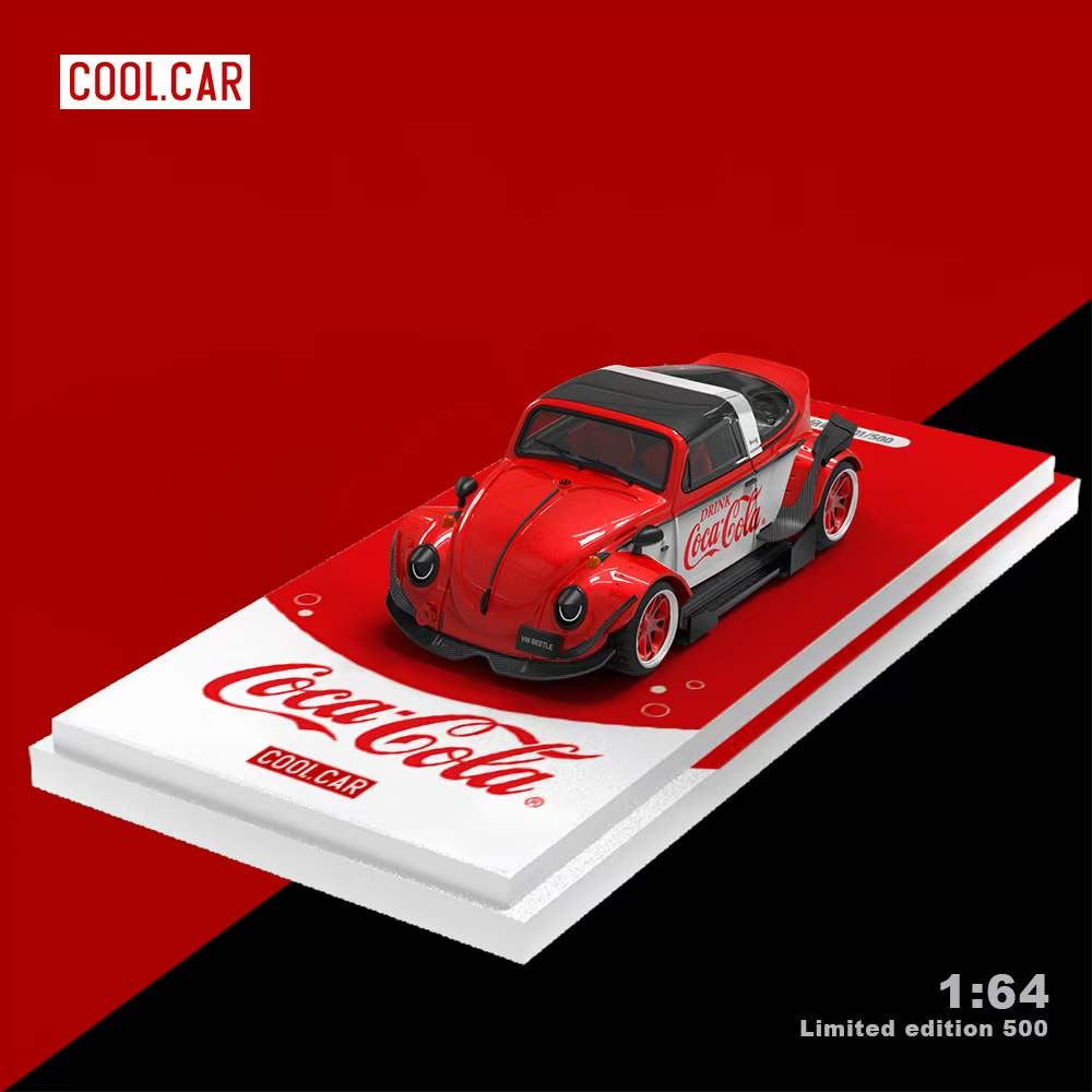 Cool Car 1:64 Volkswagen Beetle Coca-Cola – Horizon Diecast