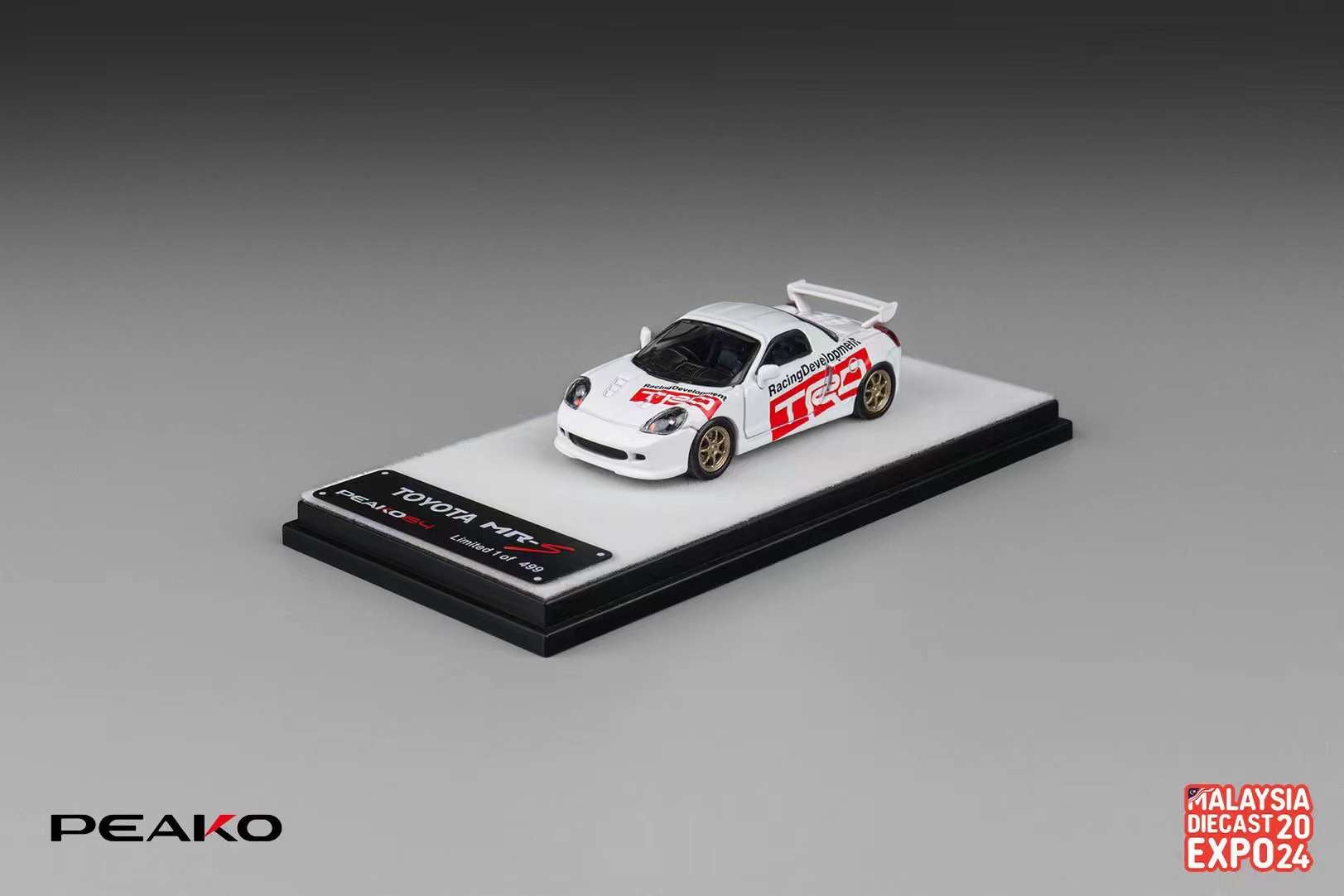 Peako 1:64 Toyota MRS Malaysia Diecast EXPO 2024 – Horizon Diecast