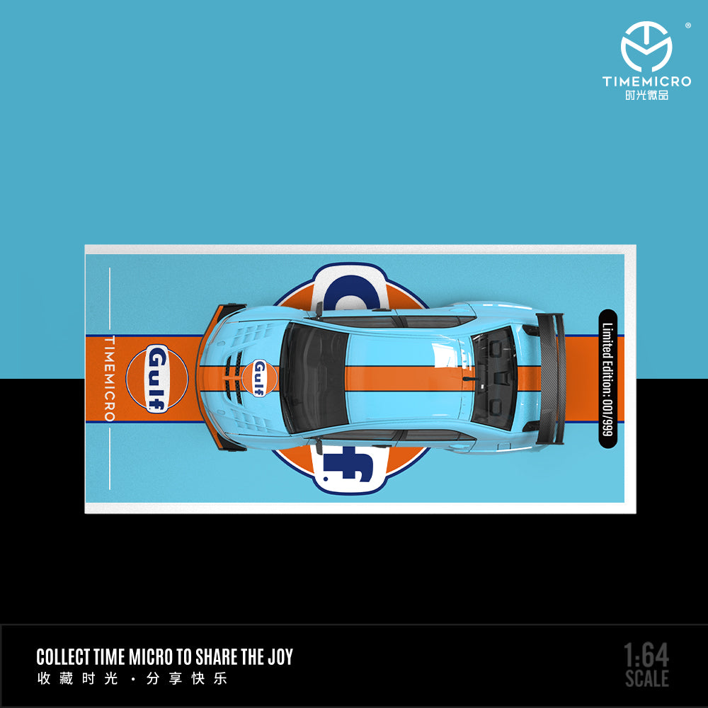 Time Micro 1:64 Mitsubishi Evolution IV Gulf Livery (2 Versions)