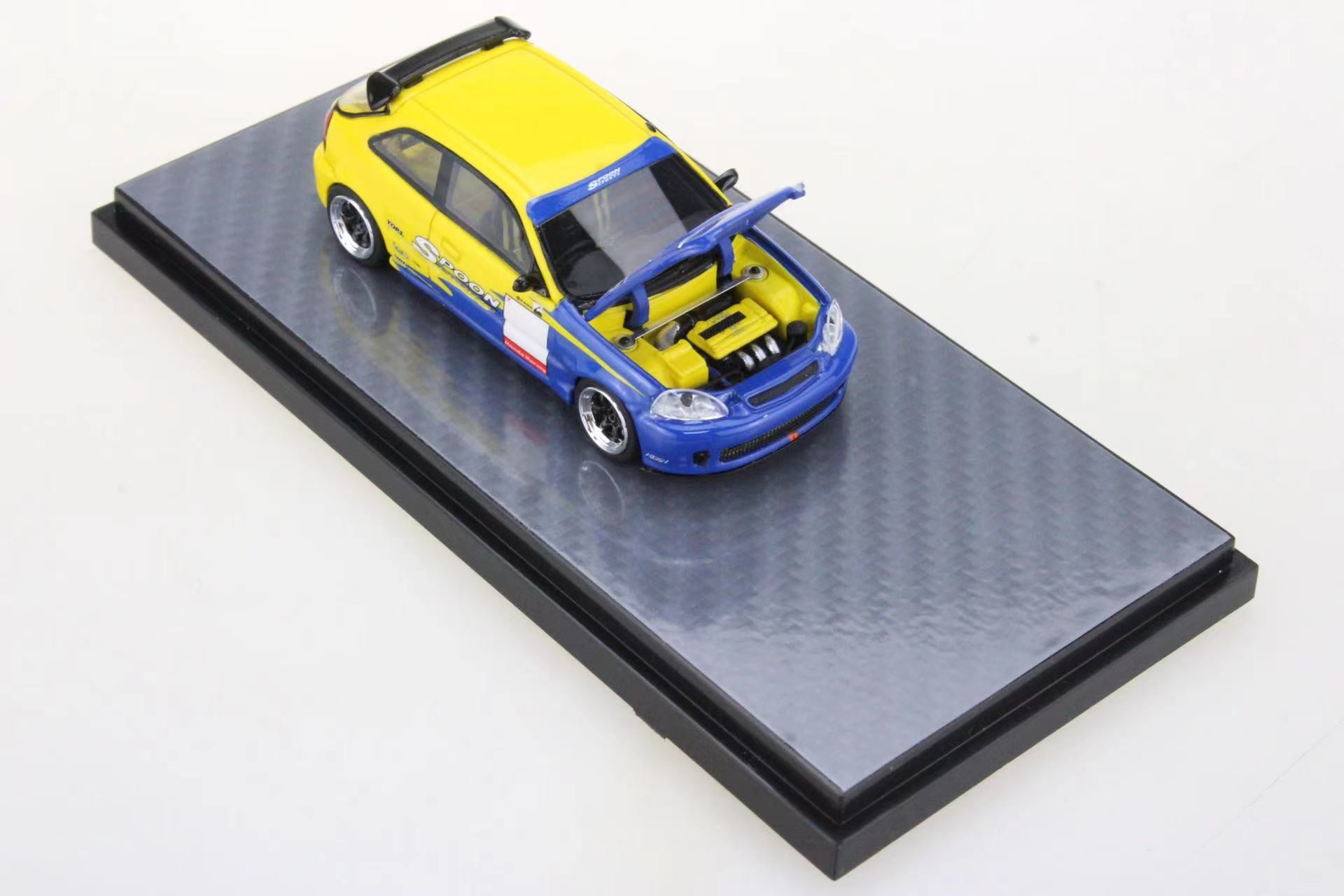 Preorder NA 1 64 Honda Civic EK9 Type R Spoon Livery Horizon Diecast preorder-na-1-64-honda-civic-ek9-type-r-spoon-livery-horizon-diecast