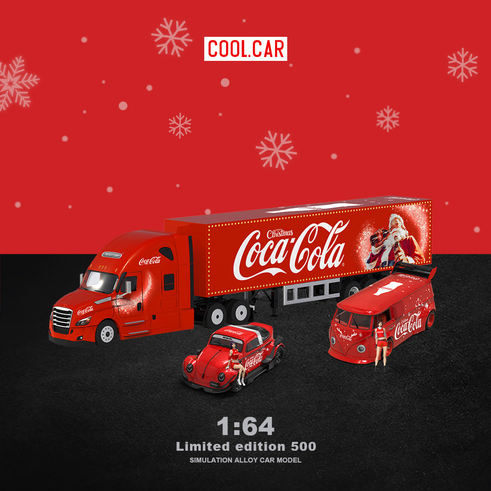 Cool Car 1:64 Christmas Coca Cola Livery Series (6 Versions