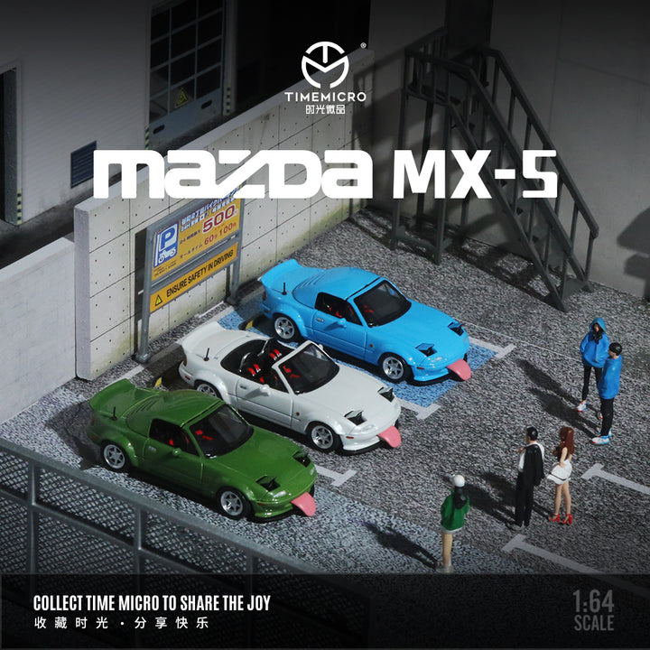 Time Micro 1:64 Mazda MX5 (3 Colors) TM646904 / TM646905 / TM646906