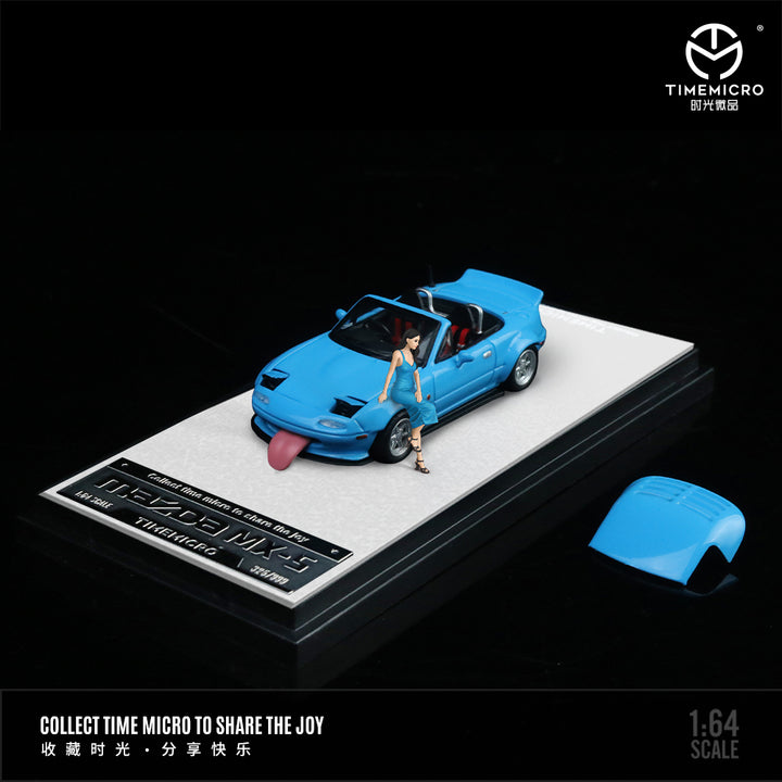 Time Micro 1:64 Mazda MX5 (3 Colors) TM646904 / TM646905 / TM646906