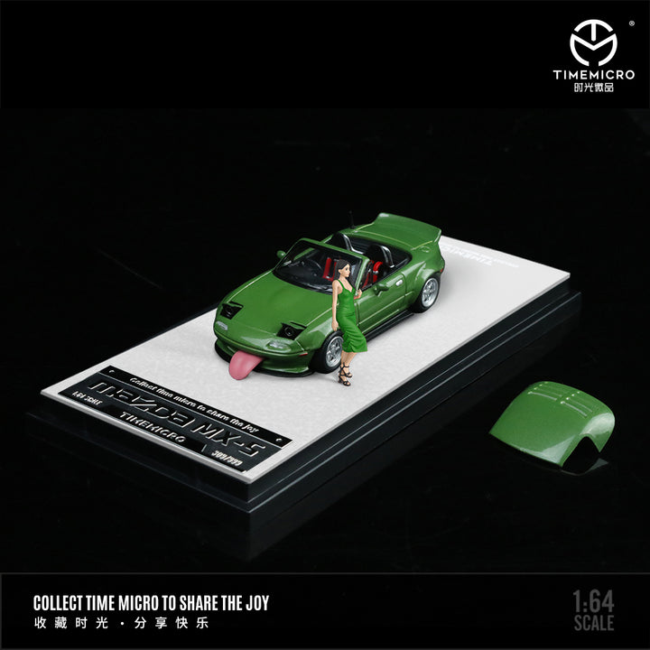 Time Micro 1:64 Mazda MX5 (3 Colors) TM646904 / TM646905 / TM646906