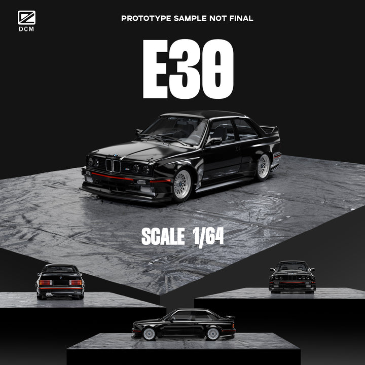 DCM 1:64 BMW M3 E30 (2 Colors)