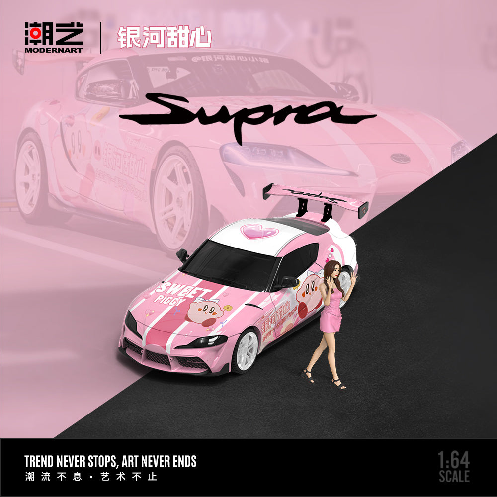 ModernArt 1:64 Toyota Supra A90 Galaxy Sweetheart MD647405 (2