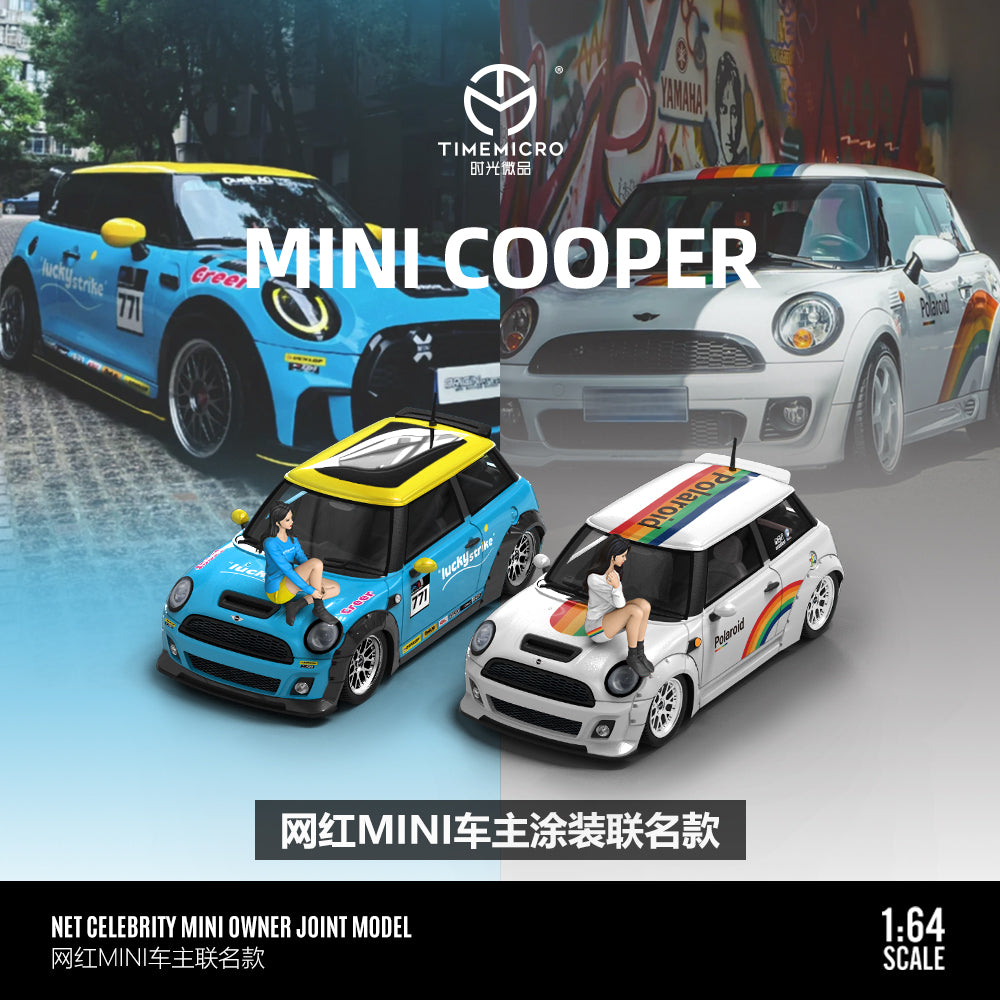 Time Micro 1:64 MINI COOPER Celebrity (4 Versions) – Horizon Diecast