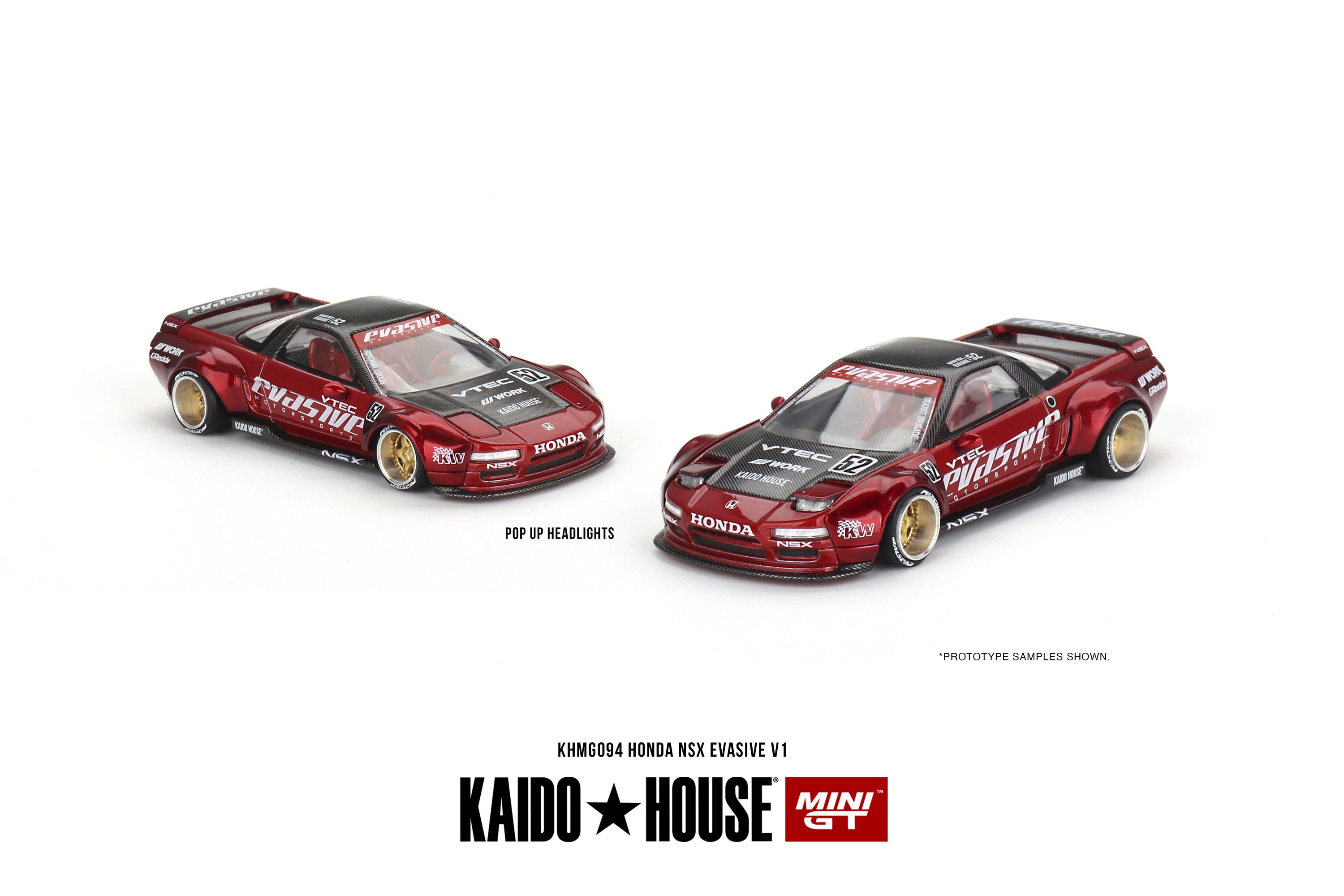 [Preorder] Kaido + MINIGT 1:64 Honda NSX Evasive V1