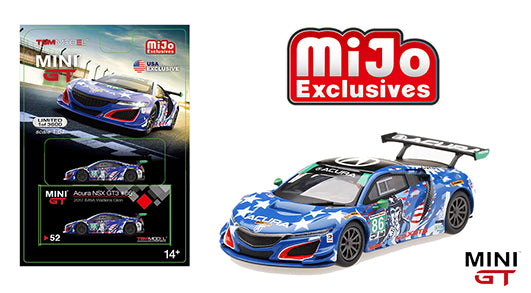 Mini GT 1:64 MiJo Acura 2017 NSX GT3 #86 Uncle Sam