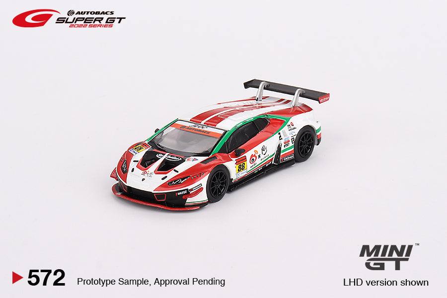 Mini GT 1:64 Lamborghini Huracan GT3 EVO #88 JLOC 2022 Super GT