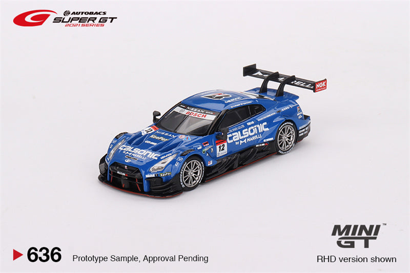 [Preorder] Mini GT 1:64 Nissan GT-R Nismo GT500 #12 Team Impul 2021 SUPER  GT SERIES MGT00636-R