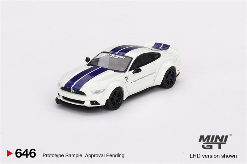 Mini GT 1:64 Ford Mustang GT LB-WORKS White LHD MGT00646 – Horizon