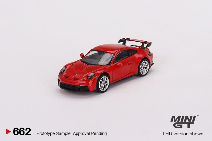 Mini GT 1:64 Porsche 911 (992) GT3 Guards Red MGT00662 – Horizon
