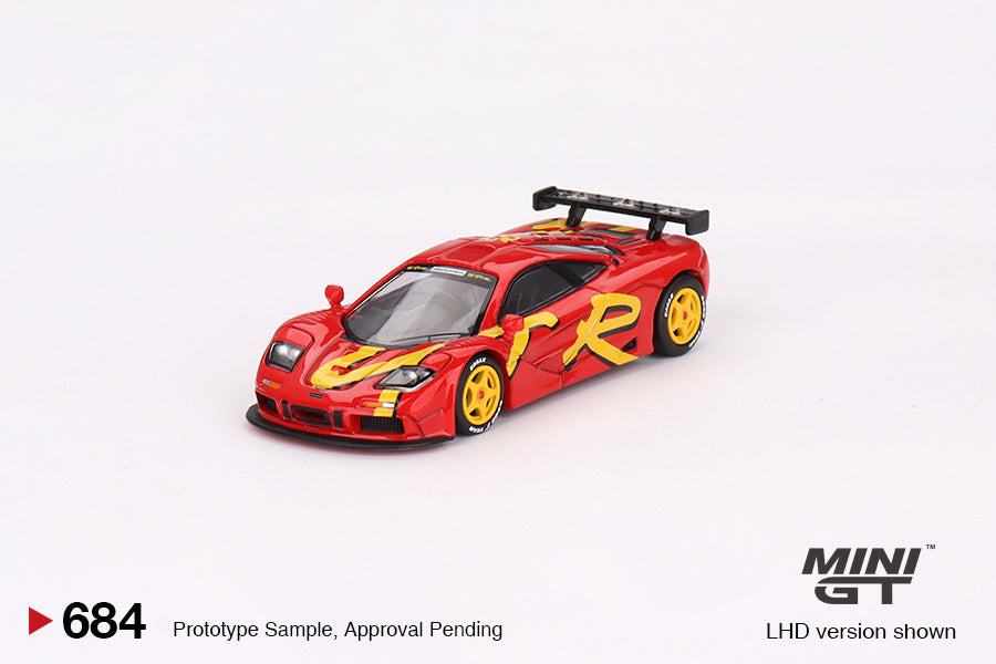 Mini GT 1:64 McLaren F1 GTR 1996 Presentation MGT00684