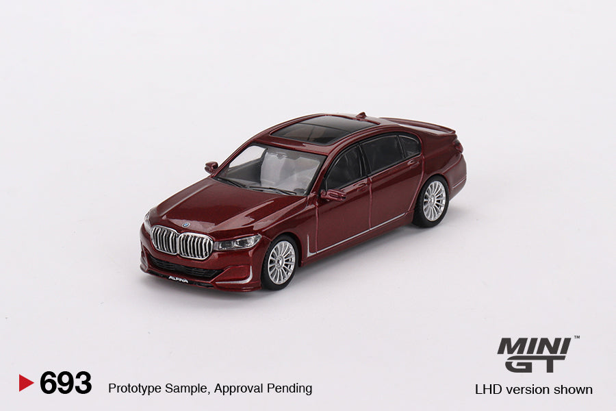 Mini GT 1:64 BMW Alpina B7 xDrive Aventurin Red MGT00693 – Horizon