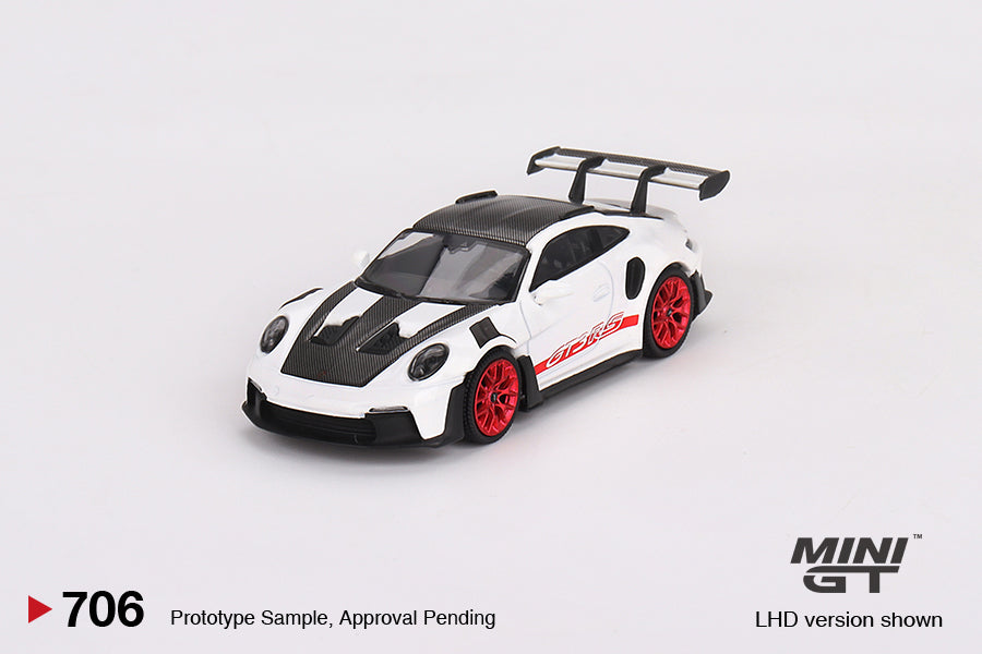 MINI GT Mijo Porsche 911 (992) GT3 RAW Chase MGT 662 Limited Edition MINI GT Mijo Porsche 911 (992) GT3 RAW Chase MGT 662 Limited Edition