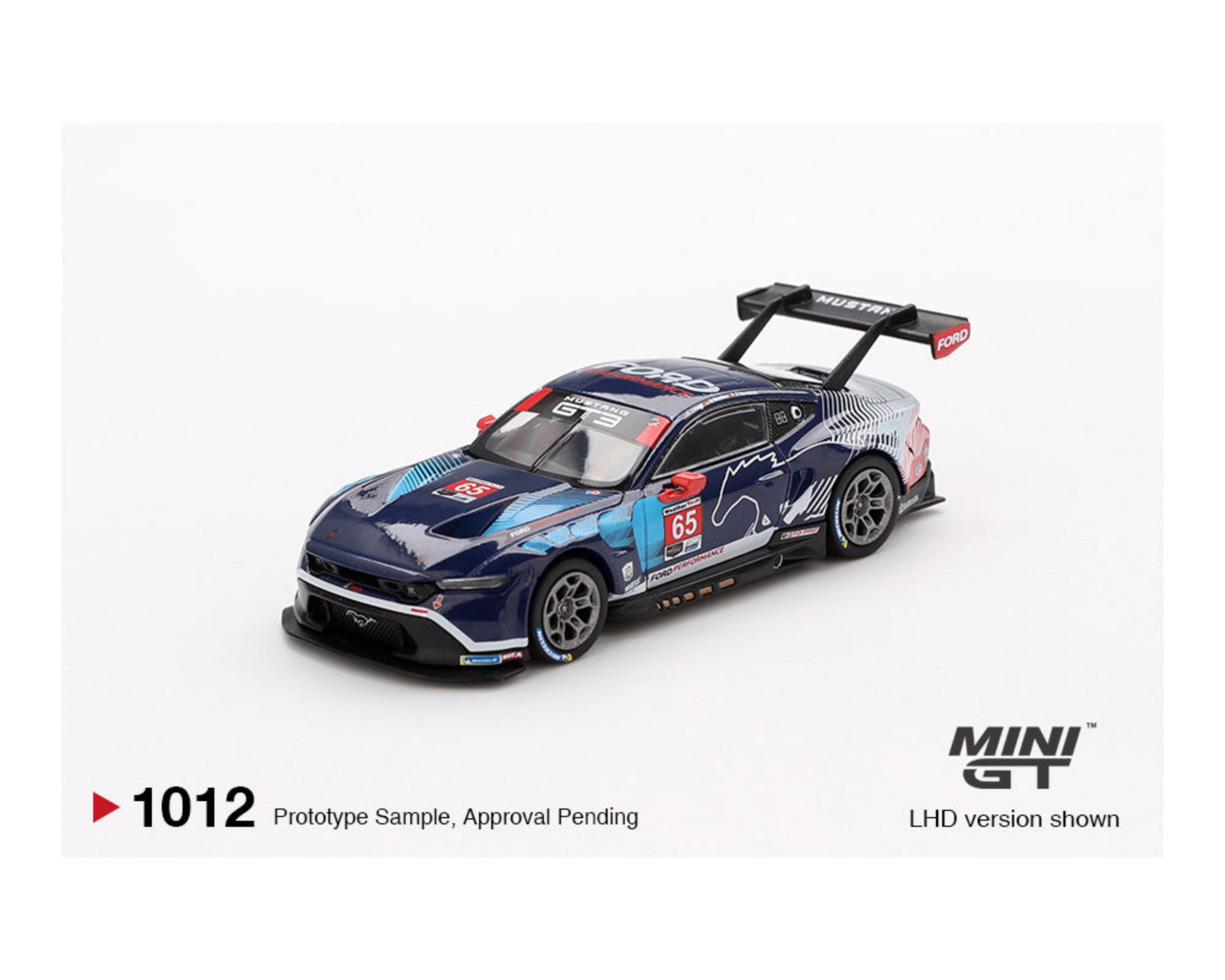 Preorder] Mini GT 1:64 Ford Mustang GT3 #65 Ford Multimatic