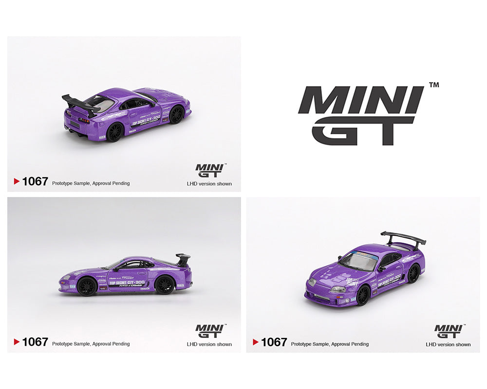 Preorder] Mini GT 1:64 Toyota Supra (A80) Top Secret GT-300