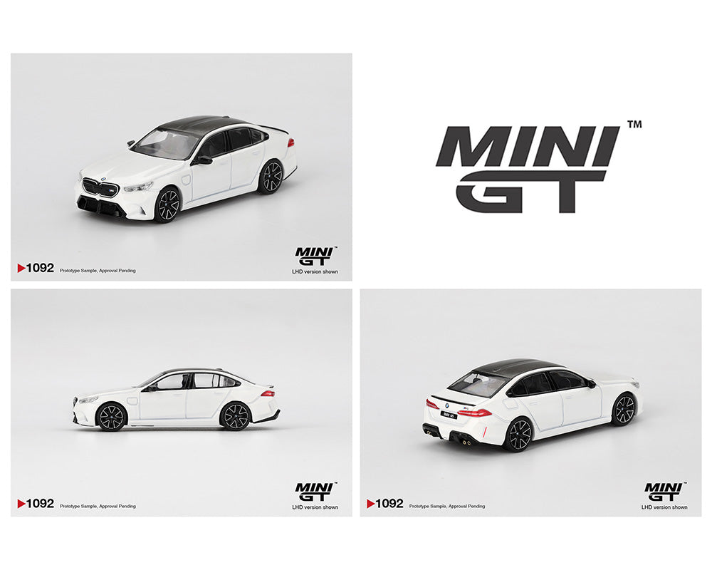 Preorder] Mini GT 1:64 BMW M5 – Alpine White MGT01092-BL – Horizon