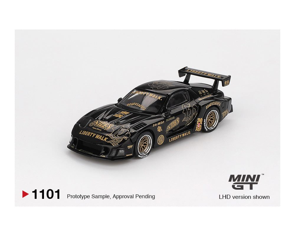 Mini GT 1:64 MAZDA RX-7 LB-Super Silhouette FD-NILES – Black MGT01101-BL