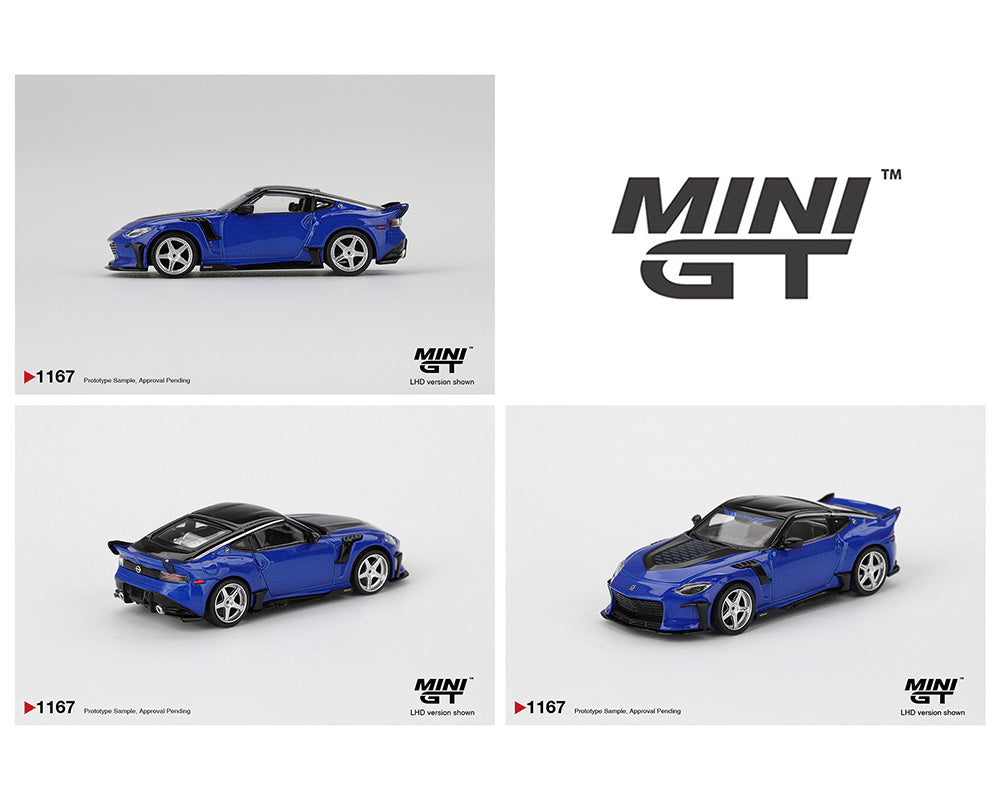Preorder] Mini GT 1:64 Nissan Z VeilSide FFZ400 – Seiran Blue