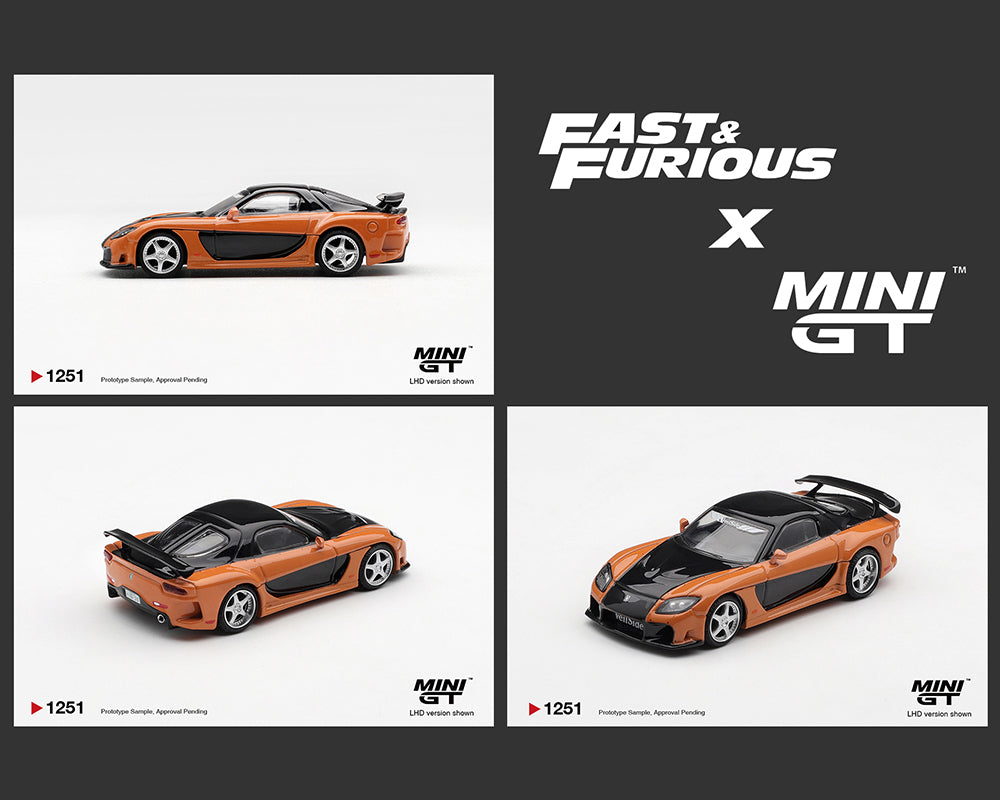 Preorder] MINI GT 1:64 Mazda RX-7 VeilSide Fortune “The Fast and