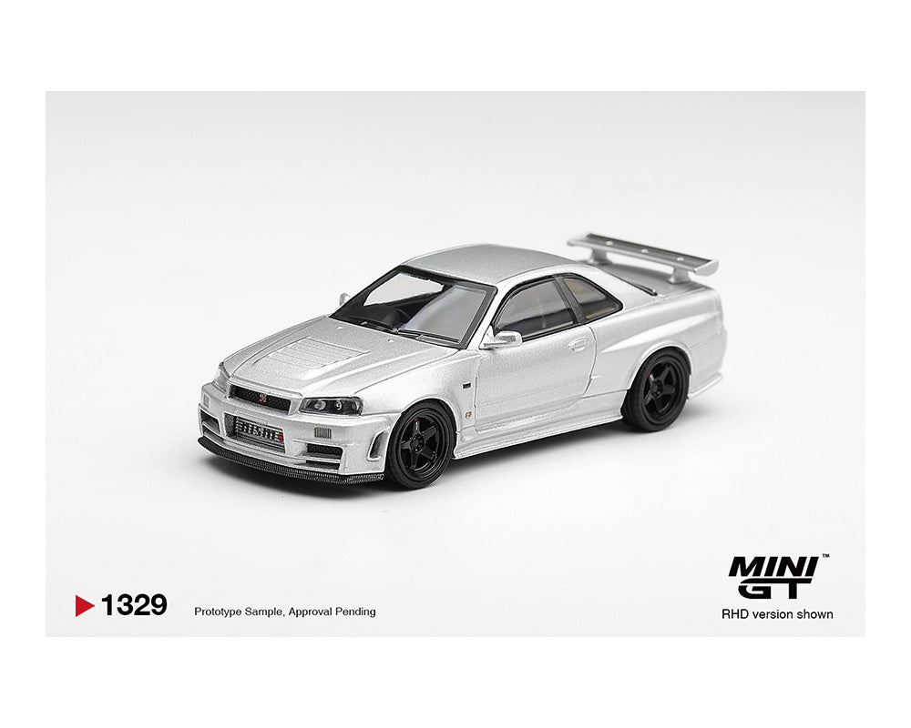 Preorder] Mini GT 1:64 Nissan NISMO R34GT-R Z-tune Z-Tune Silver
