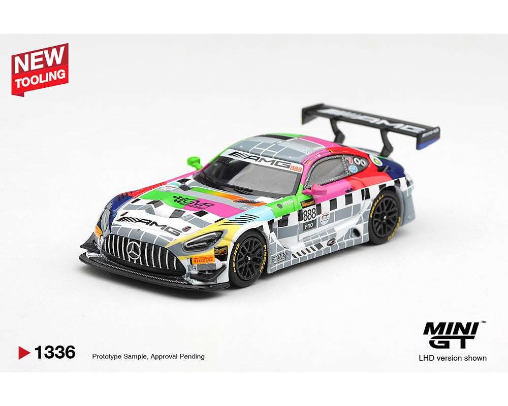 Preorder] Mini GT 1:64 Mercedes-AMG GT3 #888 Mercedes-AMG Team GMR