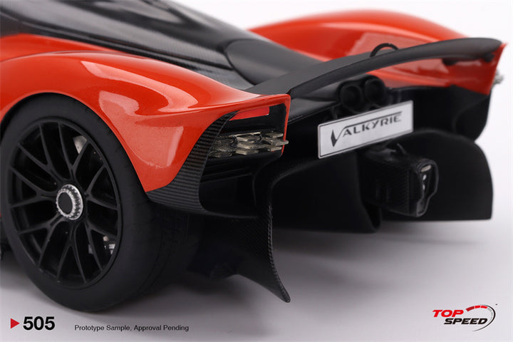 Topspeed 1:18 Aston Martin Valkyrie Maximum Orange