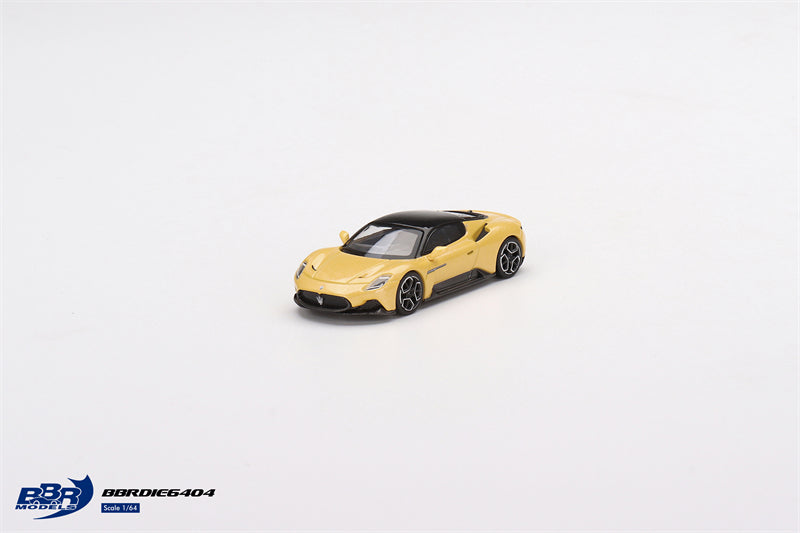 BBR 1:64 Maserati MC20 Giallo Genio BBRDIE6404 – Horizon Diecast